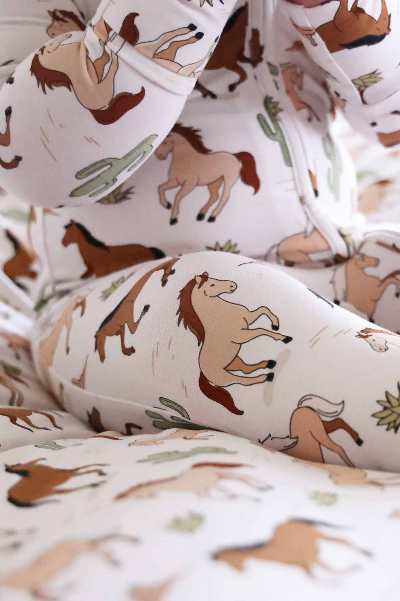 Zipper Footie | Pony Club Neutral
