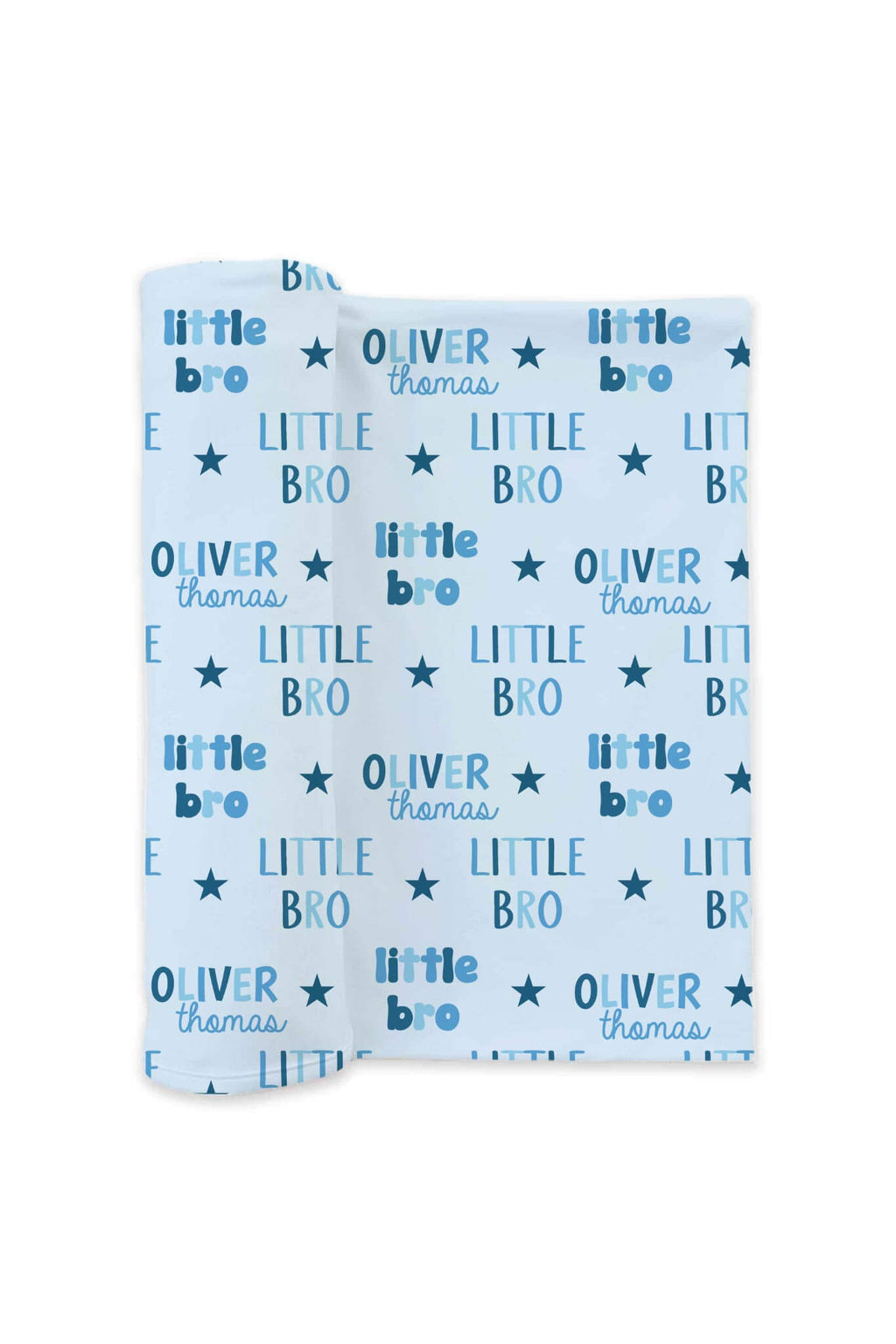 Personalized Swaddle Blanket | Little Bro