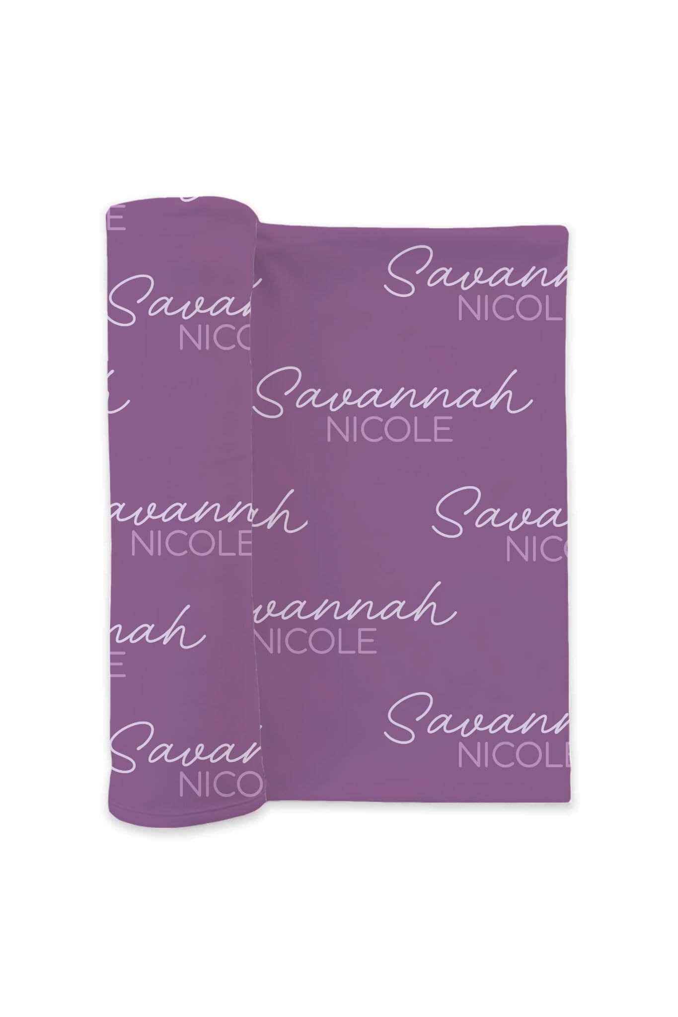 Personalized Swaddle | Pretty In Purple