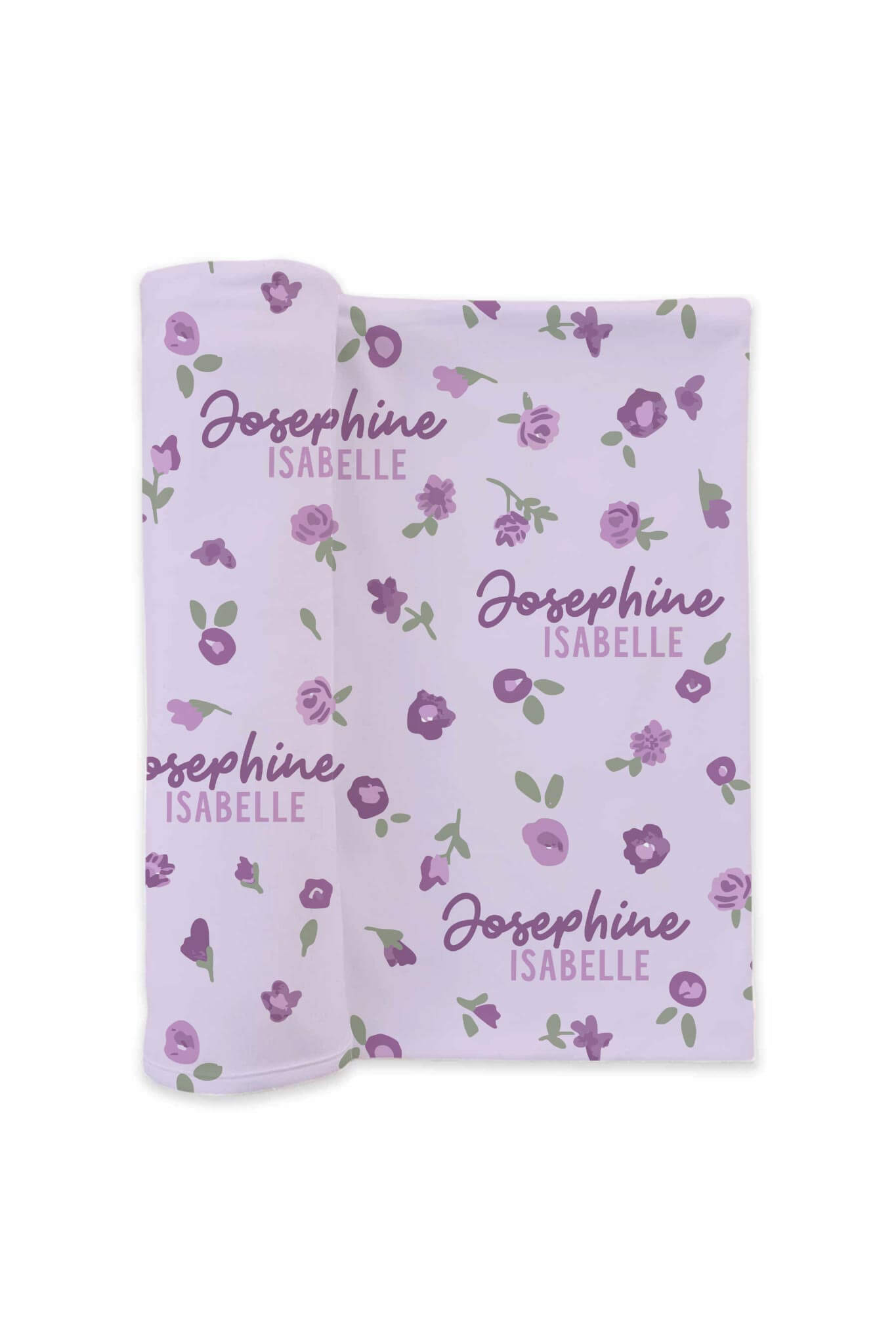 Personalized Swaddle | Pretty In Purple