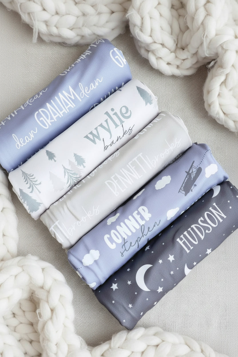 Personalized Swaddle | Adventure Boy
