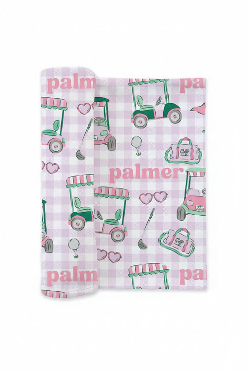 Birdie Babes Personalized Swaddle Blanket | Pink