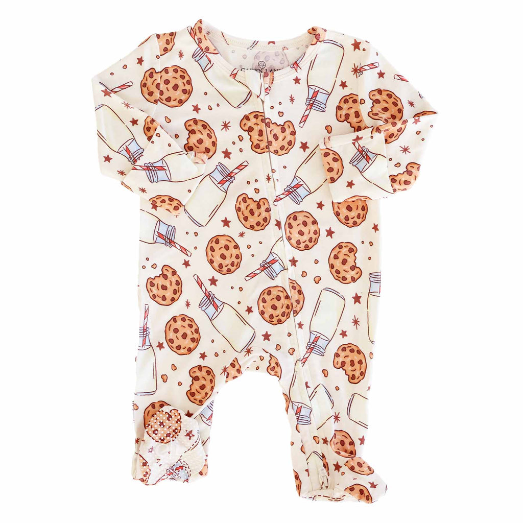 Cookie Cuddles Zipper Footie