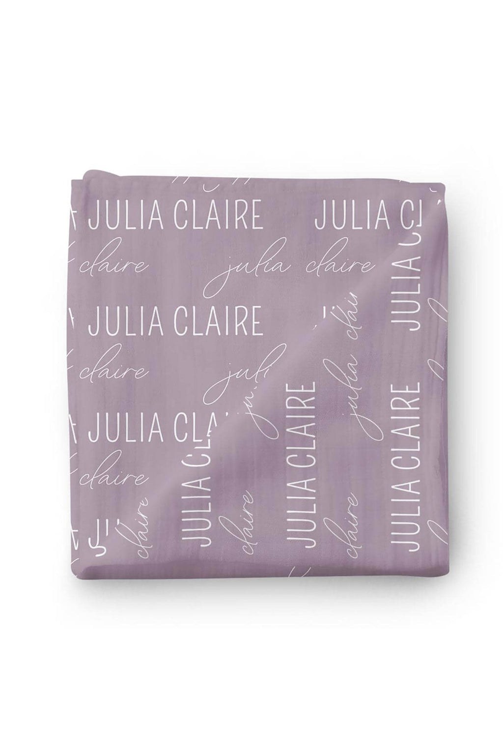 Personalized Baby Name Swaddle Blanket