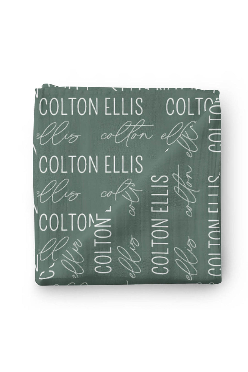 Personalized Baby Name Swaddle Blanket