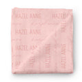 Personalized Baby Name Swaddle Blanket | Dusty Hues