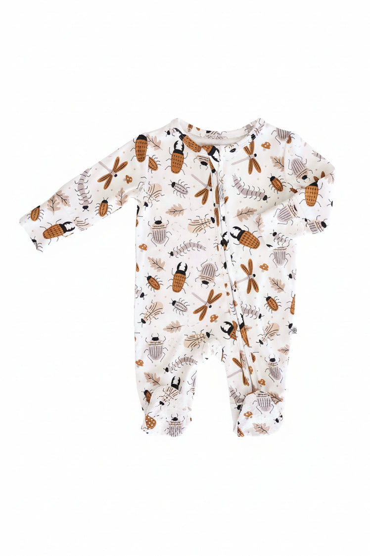 Snuggle Bug Zipper Footie