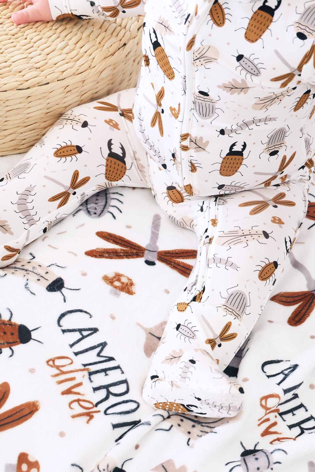 Snuggle Bug Zipper Footie