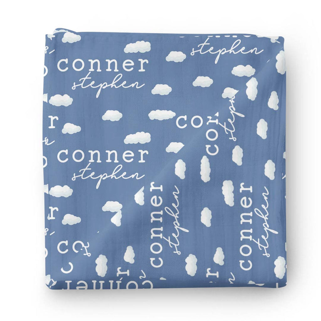 Sweet Dreams Personalized Swaddle Blanket